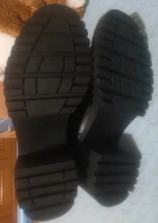 Botines negros con plataforma