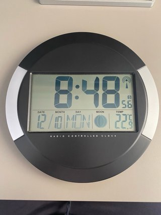 Reloj Digital de Pared y Sobremesa