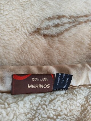 Coperta matrimoniale lana merinos