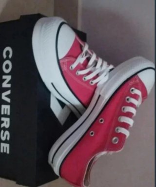 Converse rosas talla 37,5
