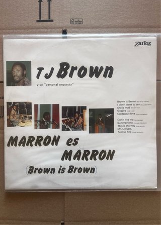 Vinilo TJ Brown y su personal orquesta