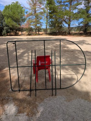 Techo para coche de caballo