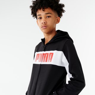 Chándal algodón Puma Niños Negro Capucha