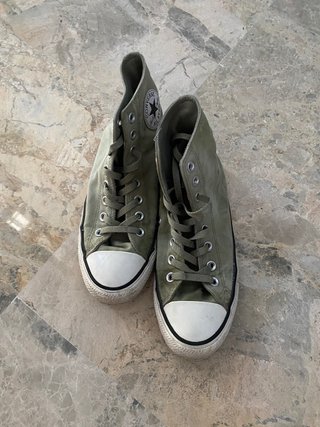 Zapatillas Converse Altas Verde Militar