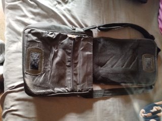 Bolso bandolera hombre negro