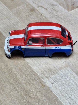 Scalextric Fiat Abarth 1000 carrocería