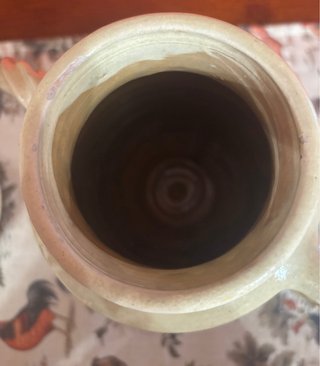 Coppia di vasi grandi in ceramica artigianale