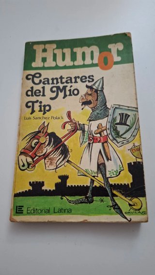 Libro Humor Cantares del Mio Tip 1980