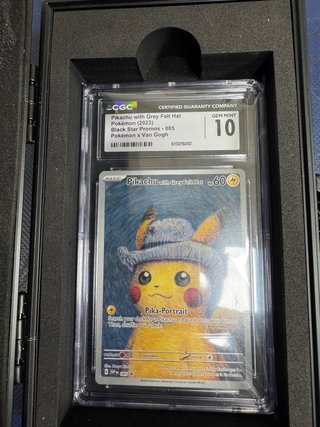 Carta Pokémon Pikachu Van Gogh CGC 10