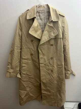 Gabardina Beige Talla S, 10/10