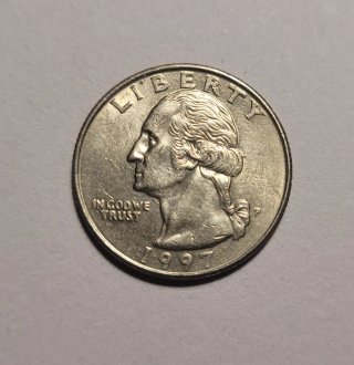 Moneda Dólar Americano 1997
