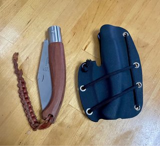 Cuchillo Barriguda Don Benito con funda Kydex