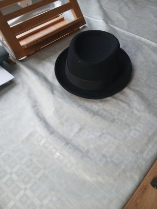 Sombrero Trilby Negro