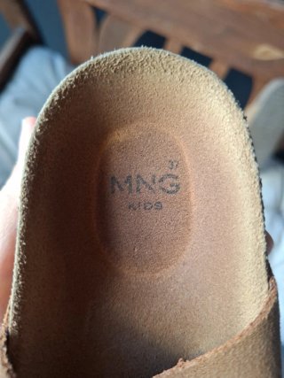 Sandalias Mango Kids Marrones Talla 37