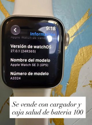 Apple Watch SE 3 (GPS) Plata