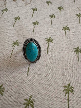 Anillo de Mujer Turquesa Ajustable
