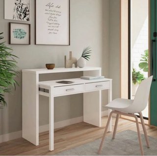 Escritorio Consola Extensible Blanco
