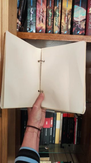 Cuaderno con Cubierta Dorada Schering