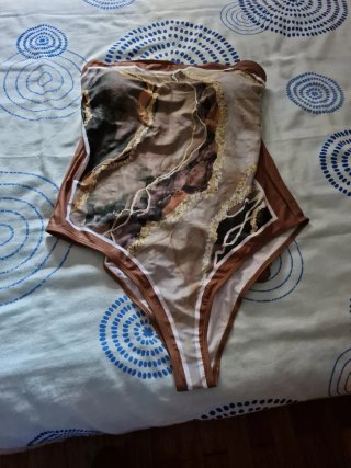 Bañador estampado multicolor