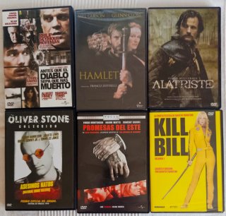 Lote de 6 Películas en DVD