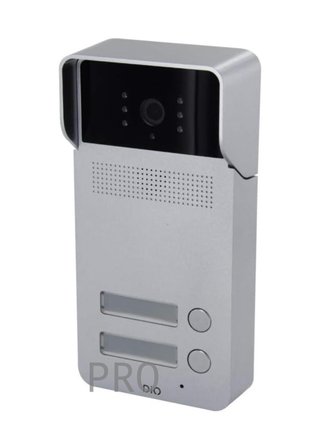 Telefonillo con cámara de 2 botones DiO