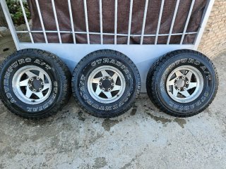 3 Llantas off ronda melber 7jx15h2 Nissan Patrol