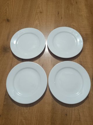 Platos de postre blancos 18cm.