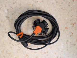 Pack 2 Mangueras Eléctricas Triples industriales