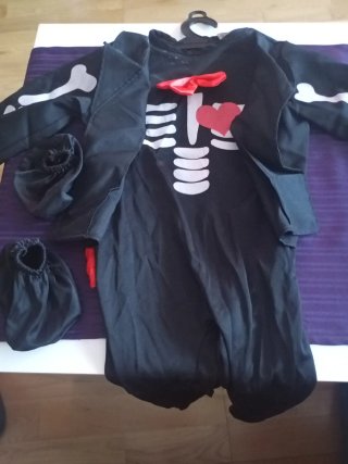 Disfraz Mr. Skeleton Talla 18-24 Meses