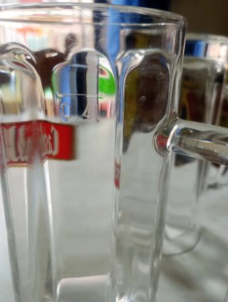 Set di 3 boccali da birra Castello