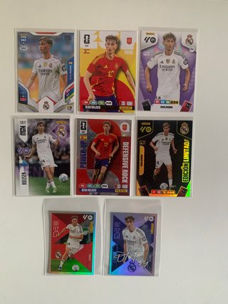 Lote de Cromos Dean Huijsen Panini Real Madrid