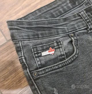 Jeans DSQUARED2 Grigio Taglia M