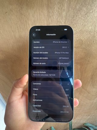 iPhone 17 Pro Max 256GB