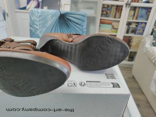Botines Hispanitas Marrones Talla 38