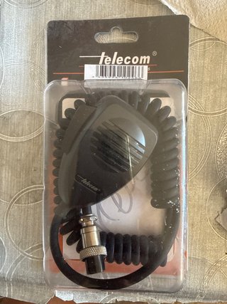 Micrófono Telecom Radioaficionado
