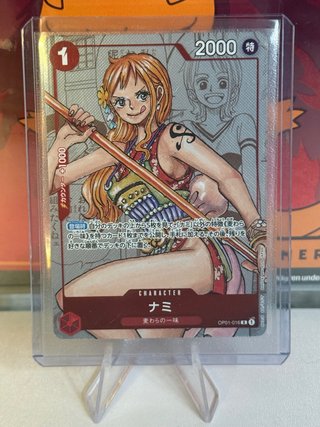 Carta One Piece Nami OP01-016