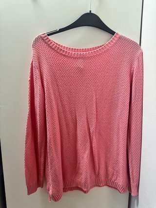 Jersey de punto rosa