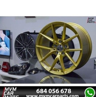 Llantas 18 BMW M4 CS Doradas BM086