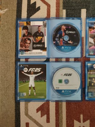 Lote de 4 Juegos de Fútbol para PS4