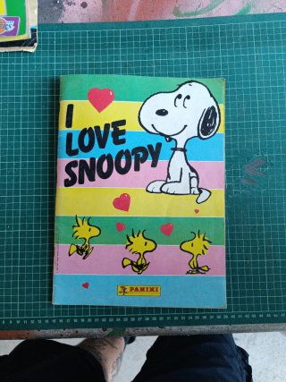 Álbum de Cromos Panini I Love Snoopy