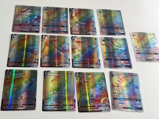 Cartas Pokémon Rainbow Rare GX V VMAX