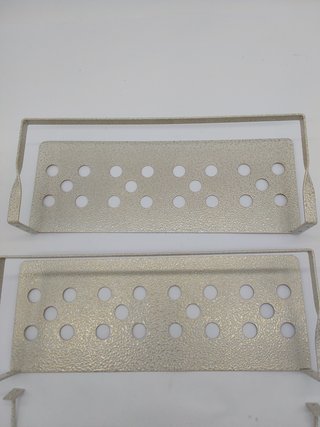 Uten Set di 2 Mensole a Parete, 40 cm di Lunghezza, Scaffali a Parete Classici Moderni con Porta Asciugamani, Risparmia Spazio