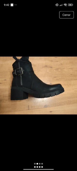 Botines XTI negros sin etiqueta