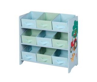 Estantería Infantil con 9 Cajas