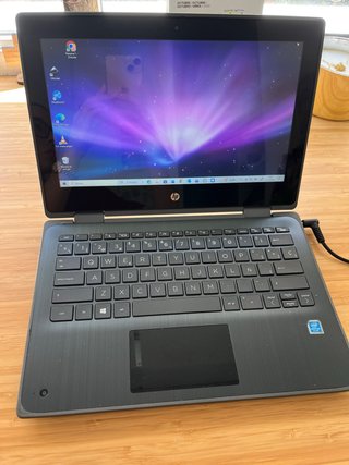 Portátil HP Táctil Negro/Gris