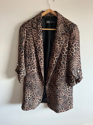 Blazer Zara Estampado Animal