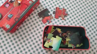 Puzzle Infantil Camión Bomberos Djeco