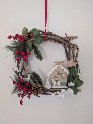 Ghirlanda Natale Fuori Porta