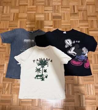 Lote 3 Camisetas Talla M