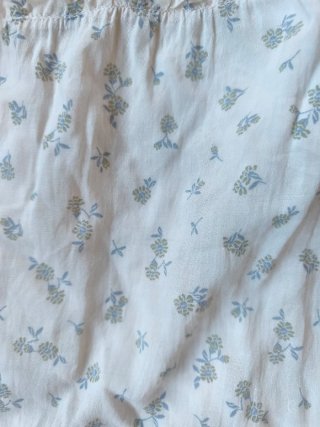 Falda larga estampada floral